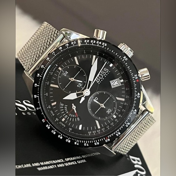 HB1513886 - Hugo Boss Men’s Pilot Edition Chronograph Watch - Picture 6 of 10